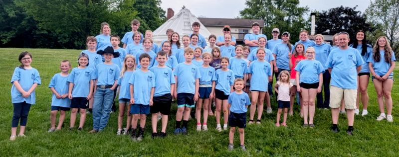 Barnyard Buddies learn about Hillcrest Farms operations